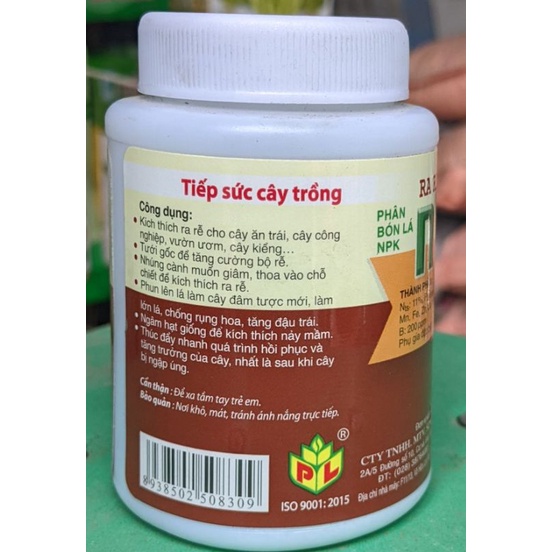 Ra rễ cực mạnh N3M 100g. Dùng cho hoa cây cảnh