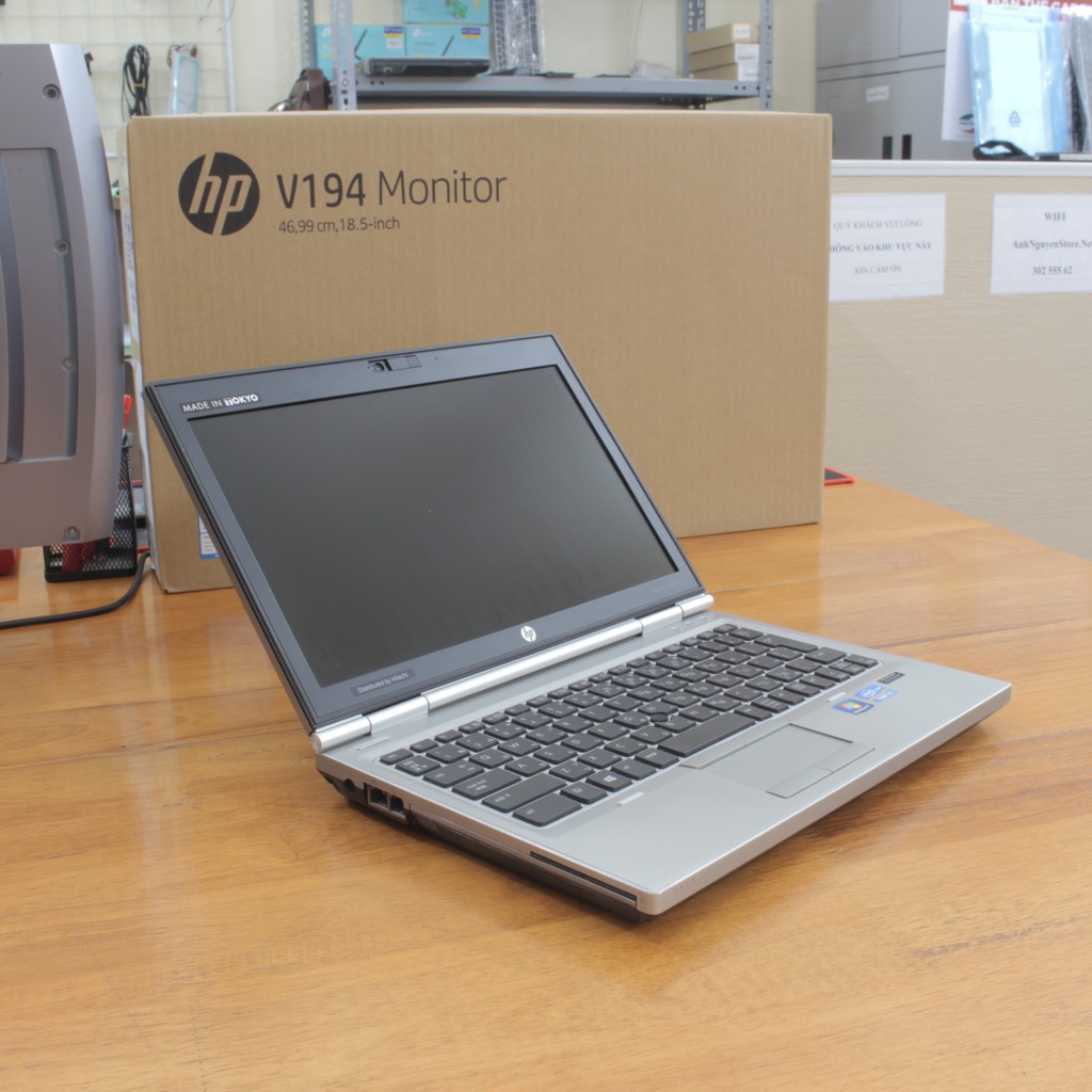 Laptop HP Elitebook 2570P 12.5'' Core I5 3.10GHz 4G 120G SSD [màu bạc] | BigBuy360 - bigbuy360.vn