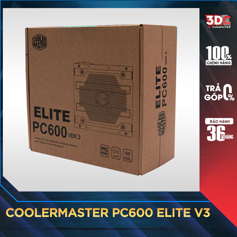 PSU CoolerMaster PC600 Elite V3 600W