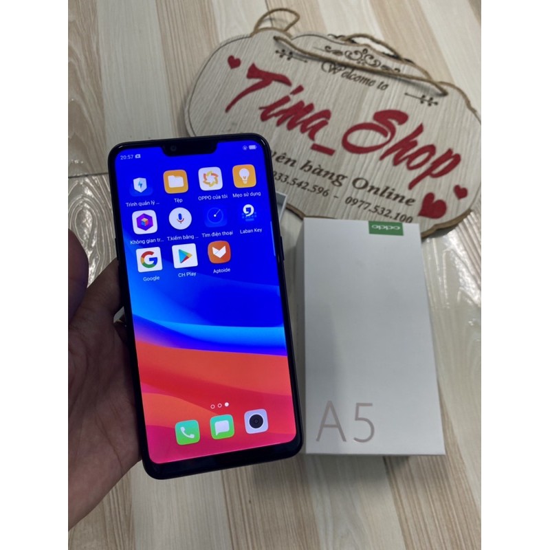 Điện thoại Oppo A5 - 2018 ram 3G/64G mới Fullbox - Hàng Chính Hãng