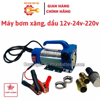 Máy bơm dầu chạy điện 12V-24V-220V-Tùy chọn nguồn-Máy bơm,hút nhiên liệu lỏng.