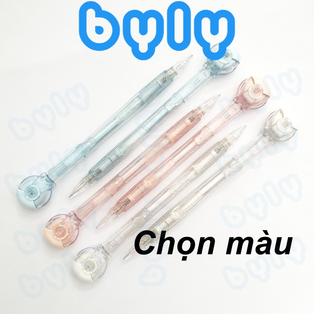 Bút chì kim bấm 0.5mm thân trong suốt M&G V9401 - ByLy Store