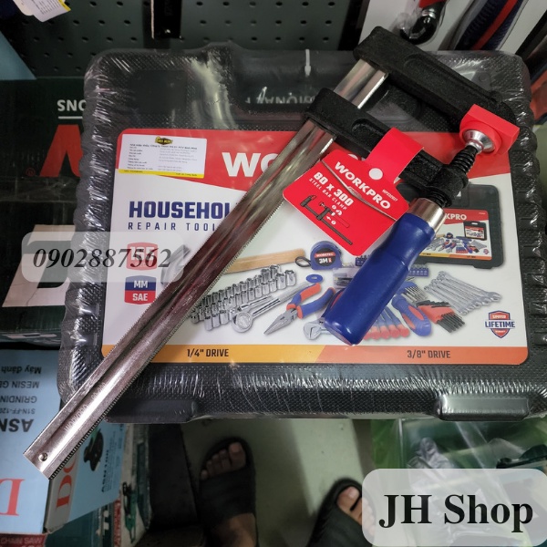 Kẹp gỗ chữ F WORKPRO hàng xịn USA đủ size