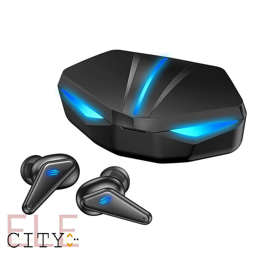 Set 2 Tai Nghe Bluetooth 5.0 Kèm Pin 440 Mah Dùng Để Chơi Game Và Phụ Kiện