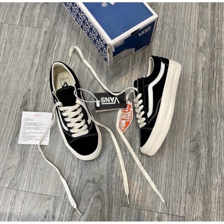 ⚡𝗕𝗜𝗚 𝗦𝗔𝗟𝗘⚡GIÀY VANS VAULT OLD SKOOL MÀU ĐEN ⚡Full box bill⚡ Giày thể thao nam nữ 2021 | BigBuy360 - bigbuy360.vn
