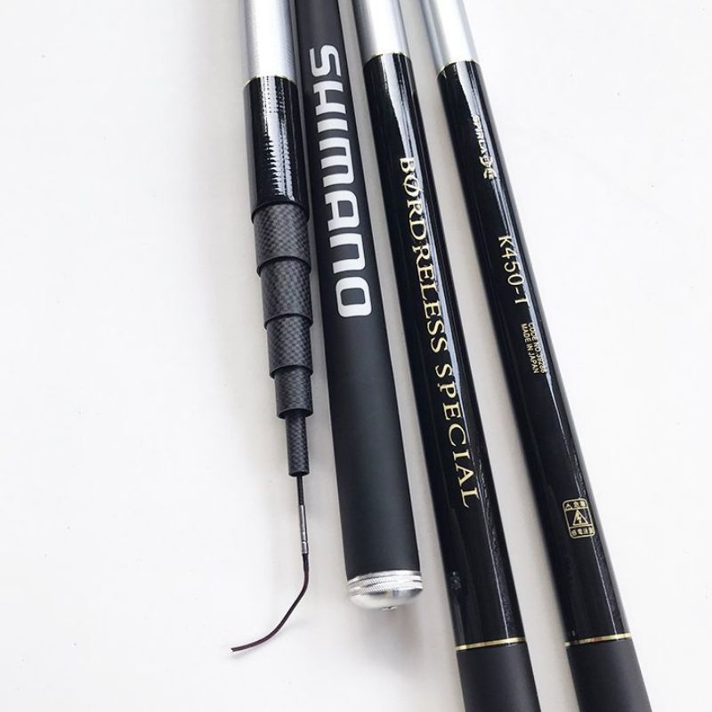 cần câu tay Shimano spirla 6h. chất liệu carbon cao cấp, sơn tĩnh điện 4 lớp. tặng thêm 1 ngọn phụ
