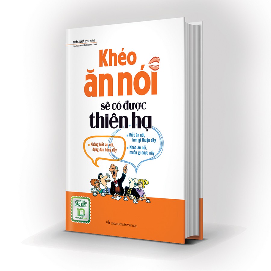 Sách: Khéo Ăn Nói Sẽ Có Được Thiên Hạ Tặng Kèm Bookmath