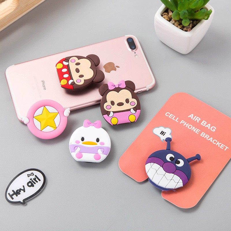 Giá đỡ điện thoại phối hoạ tiết hoạt hình độc đáo đẹp mắt QN-01 | BigBuy360 - bigbuy360.vn