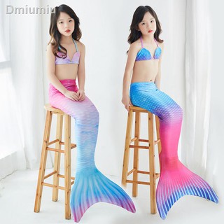 ♝Trẻ em Mermaid Tail Show Diving Show Áo tắm