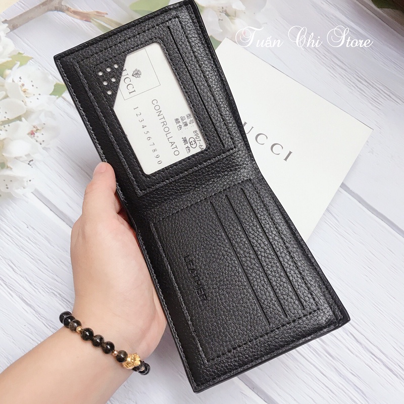 ⚡𝐒𝐈𝐄̂𝐔 𝐒𝐀𝐋𝐄 ⚡ Ví nam da kiểu dáng ngang nhỏ gọn, bóp thời trang nhiều ngăn cao cấp, tặng hộp sang trọng, lịch sự