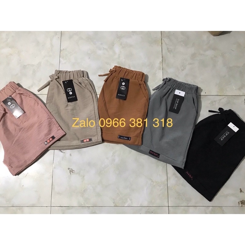 MÃ XMTK06 quần đùi đũi siêu hót FULL MÀU free size &lt;65kg