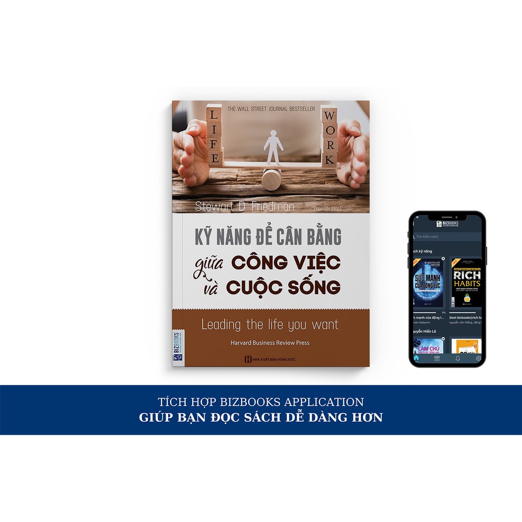 Sách - Kỹ Năng Để Cân Bằng Giữa Công Việc Và Cuộc Sống – Kỹ Năng Sống – Đọc Kèm App Online