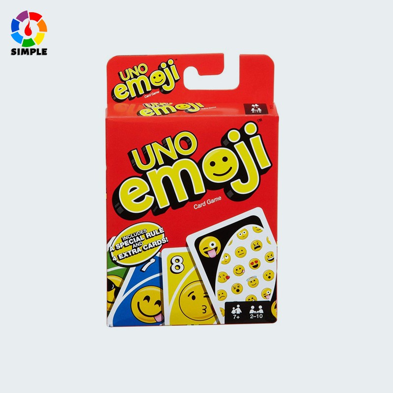 Uno Edition emojis Game Card