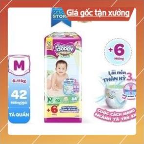 [ICLN9 giảm 5K cho đơn hàng 50k]  TÃ QUẦN BOBBY /L38//XXL30 +6 MIẾNG LÕI NÉN THẦN KỲ 3MM