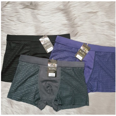 QUẦN LÓT NAM BOXER ĐÙI THÔNG HƠI CAO CẤP