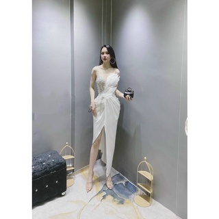 ĐẦM BODY DẠ HỘI PHỐI LÔNG CAO CẤP