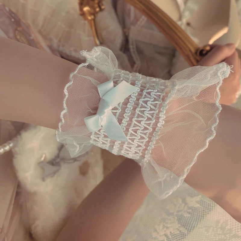 Wrist cuffs lolita voan / Phụ kiện tay lolita