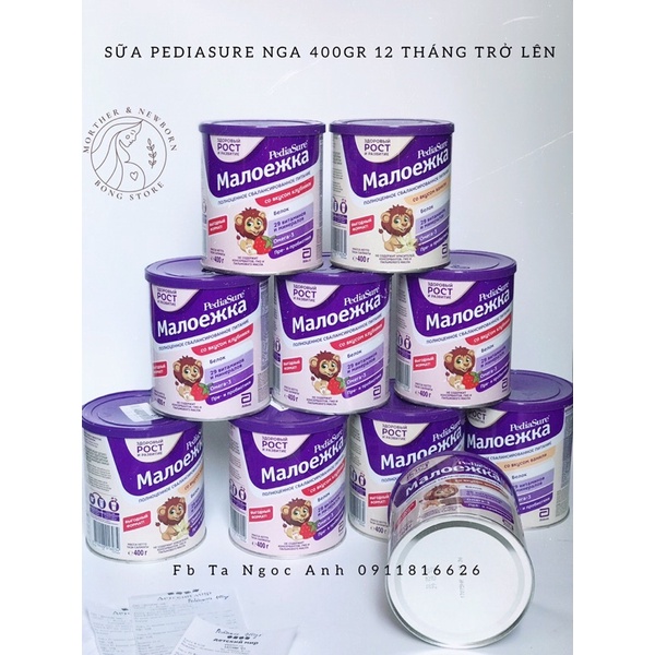 Sữa PEDIASURE Nga 400gr