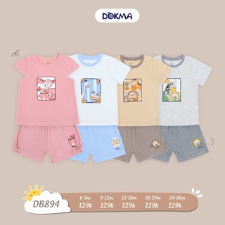 Bộ cộc tay cổ tròn dokma db894