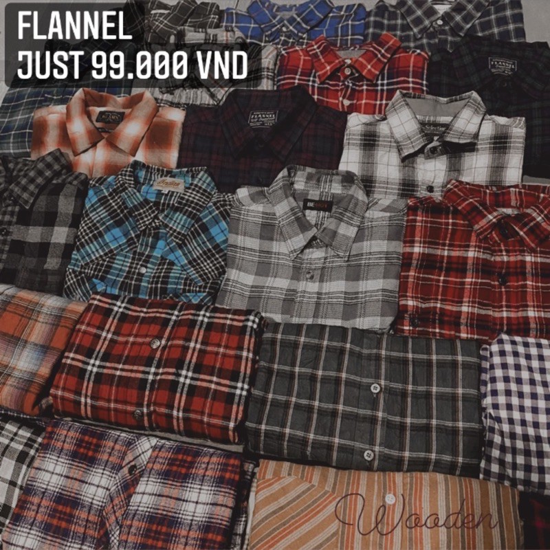 Sơ mi Flannel