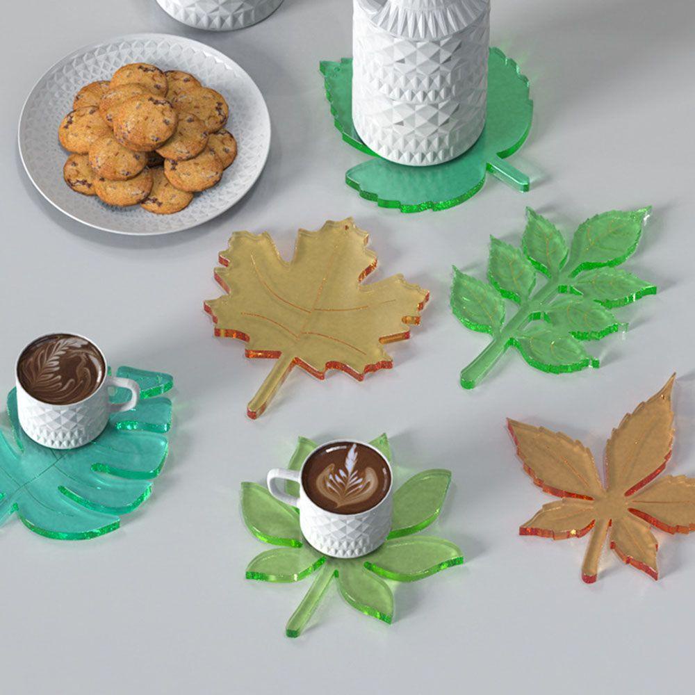 Khuôn Silicone Làm Đồ Thủ Công DIY Hình Chiếc Lá