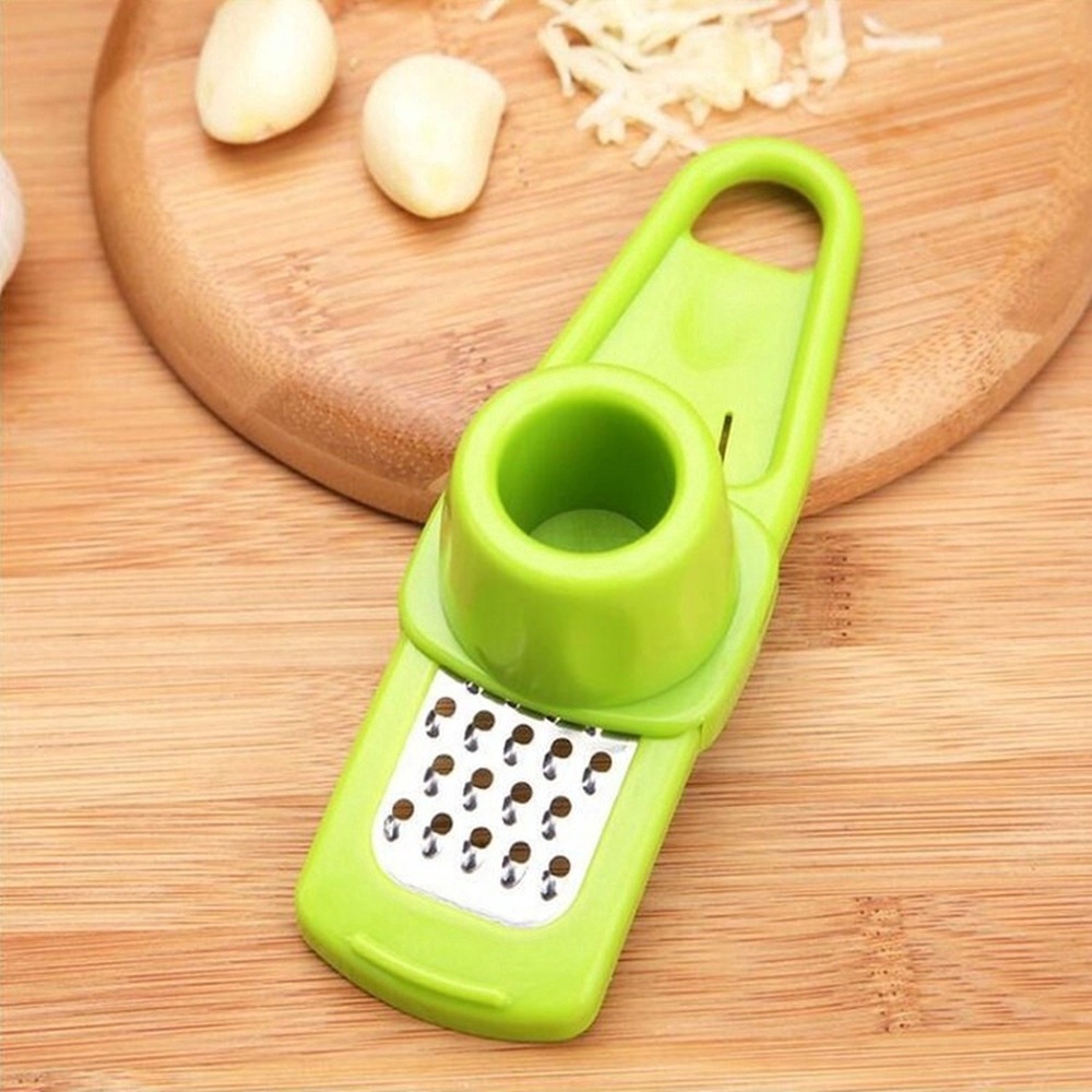 Dụng cụ nghiền tỏi/ gừng bằng nhựa thiết kế tiện dụng cho nhà bếp