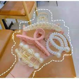 Sét 5 kẹp tóc hàn quốc
