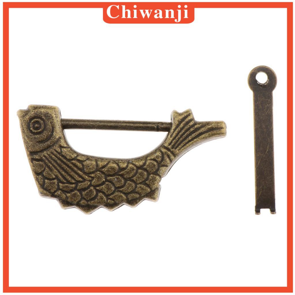 Ổ Khóa Bằng Đồng Phong Cách Trung Hoa Cổ Điển