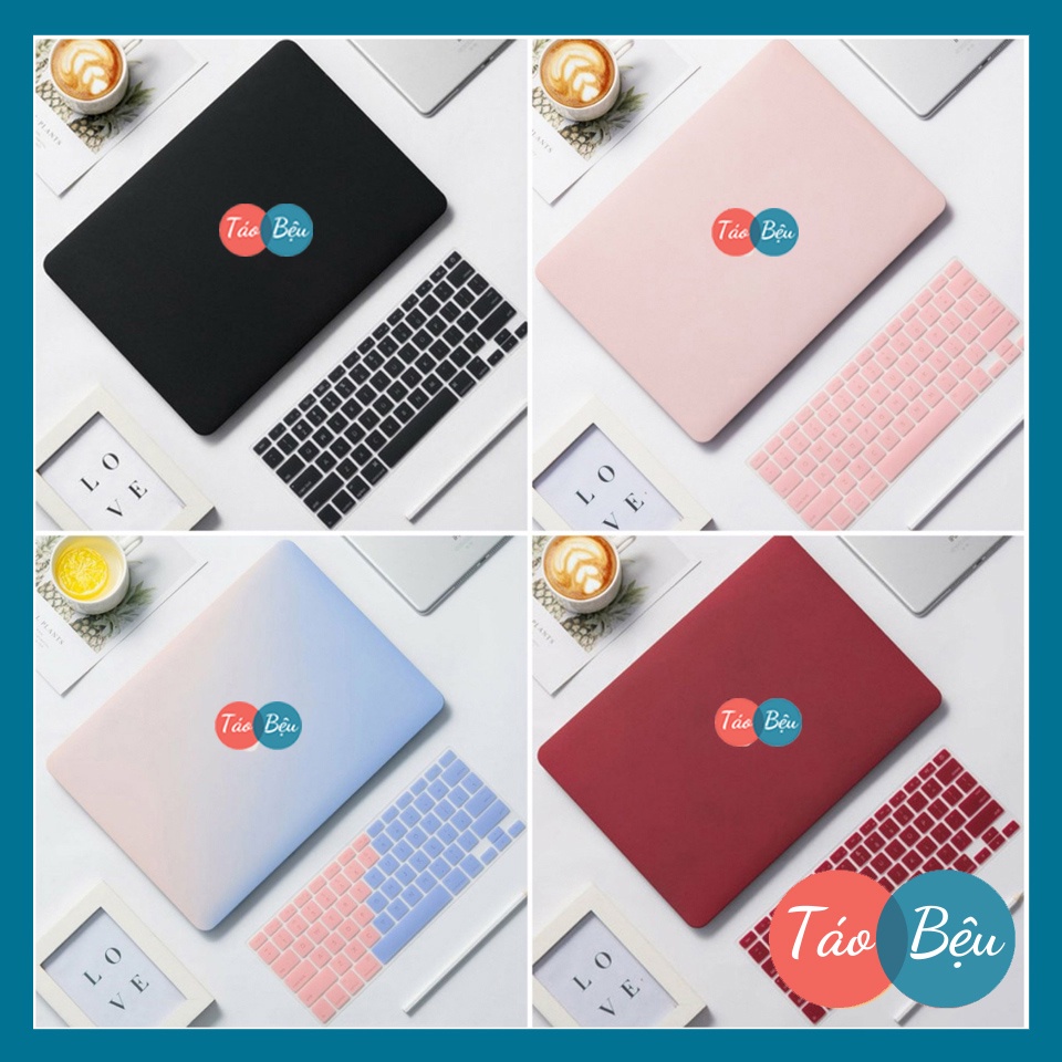 Combo Ốp Macbook Kèm Lót Phủ Phím Tiện Ích