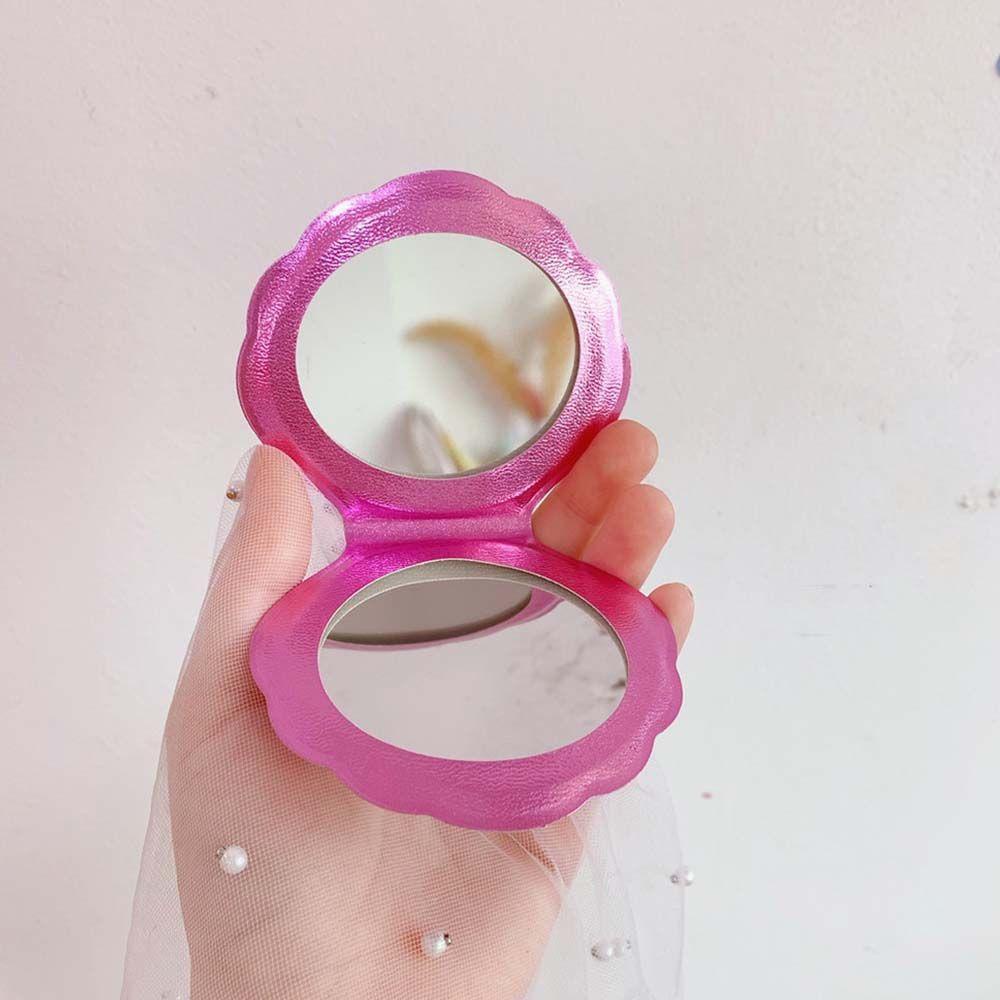 Gương Trang Điểm Mini Hai Mặt Mang Đi Du Lịch Tiện Lợi