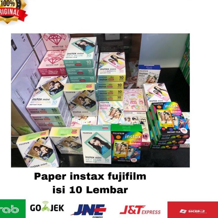 10 Tấm Giấy In Ảnh Fujifilm- Instax