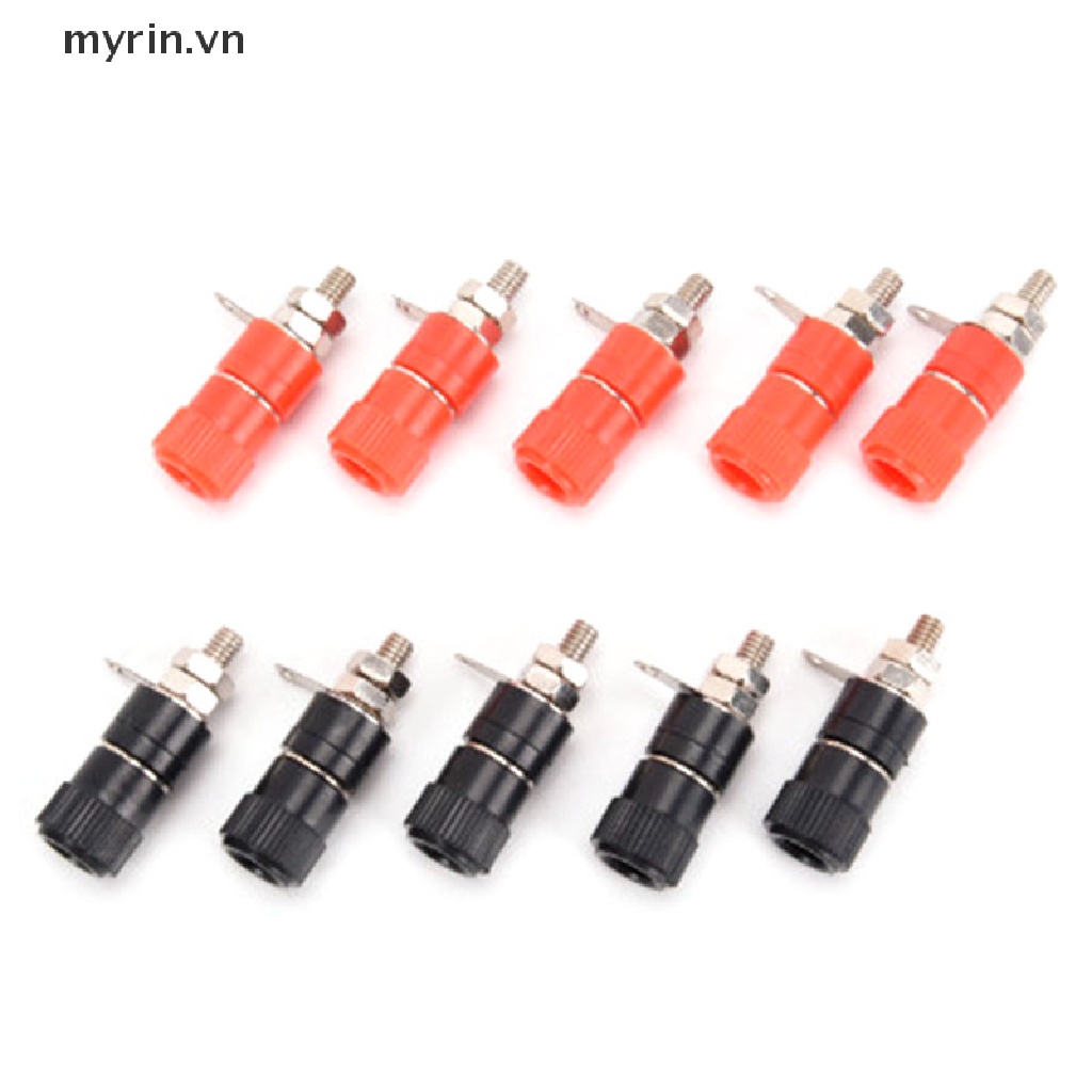 Set 10 Đầu Nối Chuối 4mm Chuyên Dụng