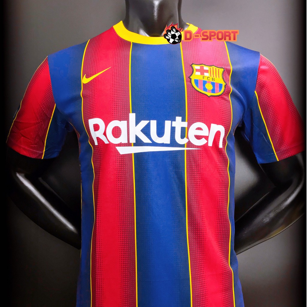 Quần Áo Bóng Đá CLB Barcelona Home 20/21 - Hàng Nhập Thái - Vải Mè Cao Cấp