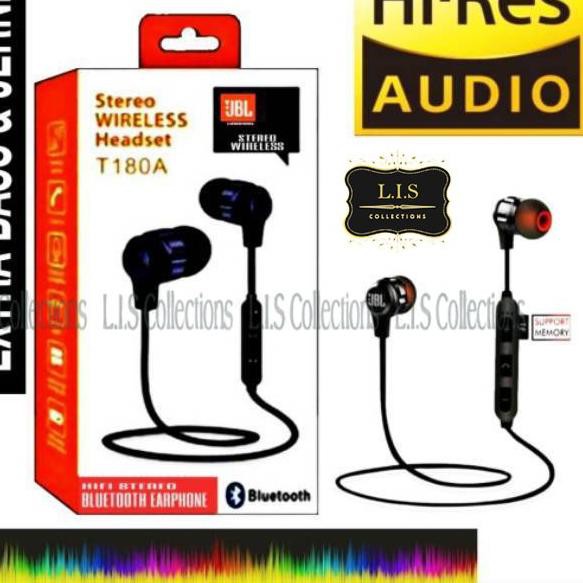 Tai Nghe Bluetooth Jbl T180A Có Khe Cắm Thẻ Nhớ