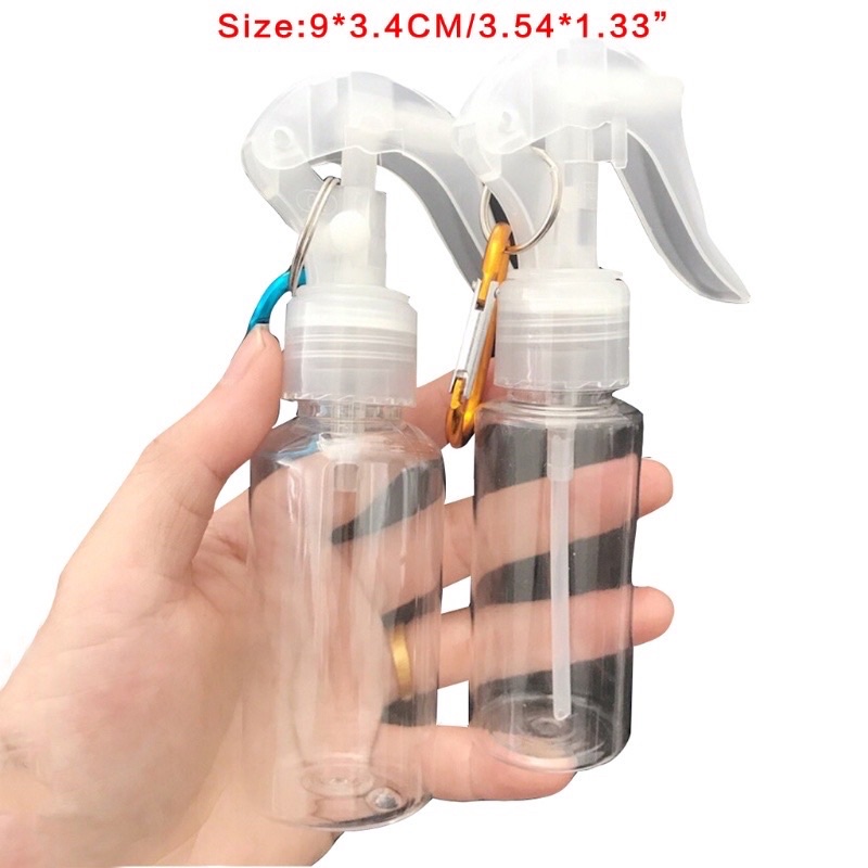 Bình xịt Móc khoá - Chai xịt dưỡng ẩm du lịch / xịt cồn/ xịt khuẩn Móc khoá treo xe xịt phun sương mini Tuyển Sỉ