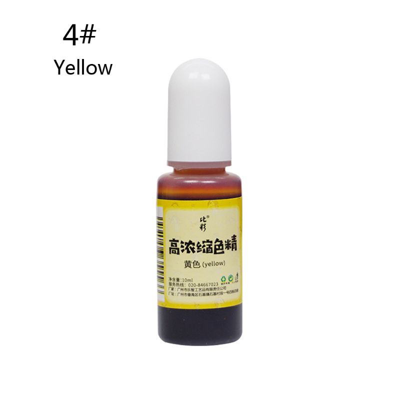 Lọ Mực Màu 10ml Dùng Làm Đồ Trang Sức Diy Nhiều Màu Sắc
