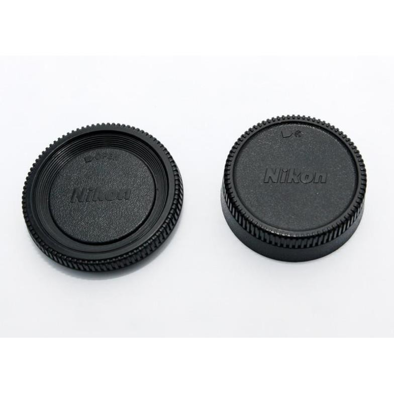 Nắp body Nikon và nắp sau lens