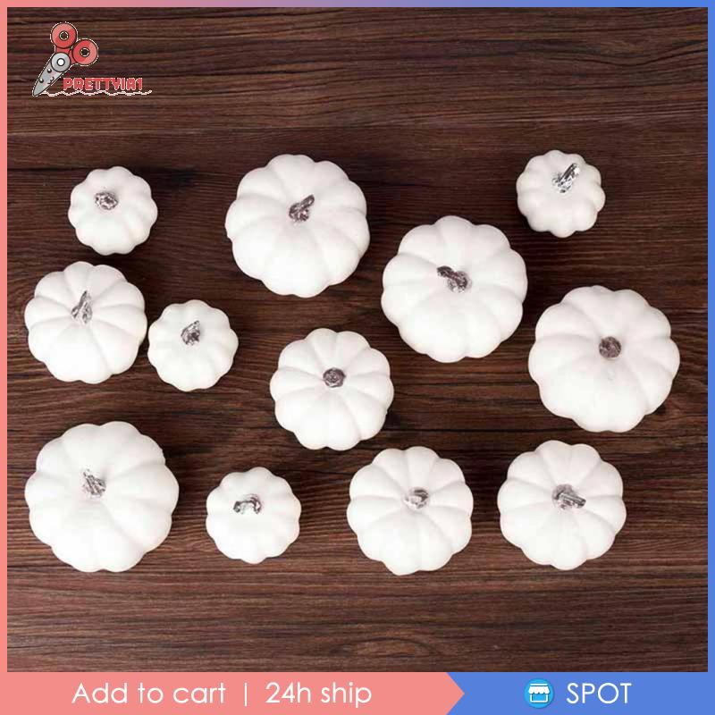 12 Bí Ngô Giả Trang Trí Lễ Tạ Ơn