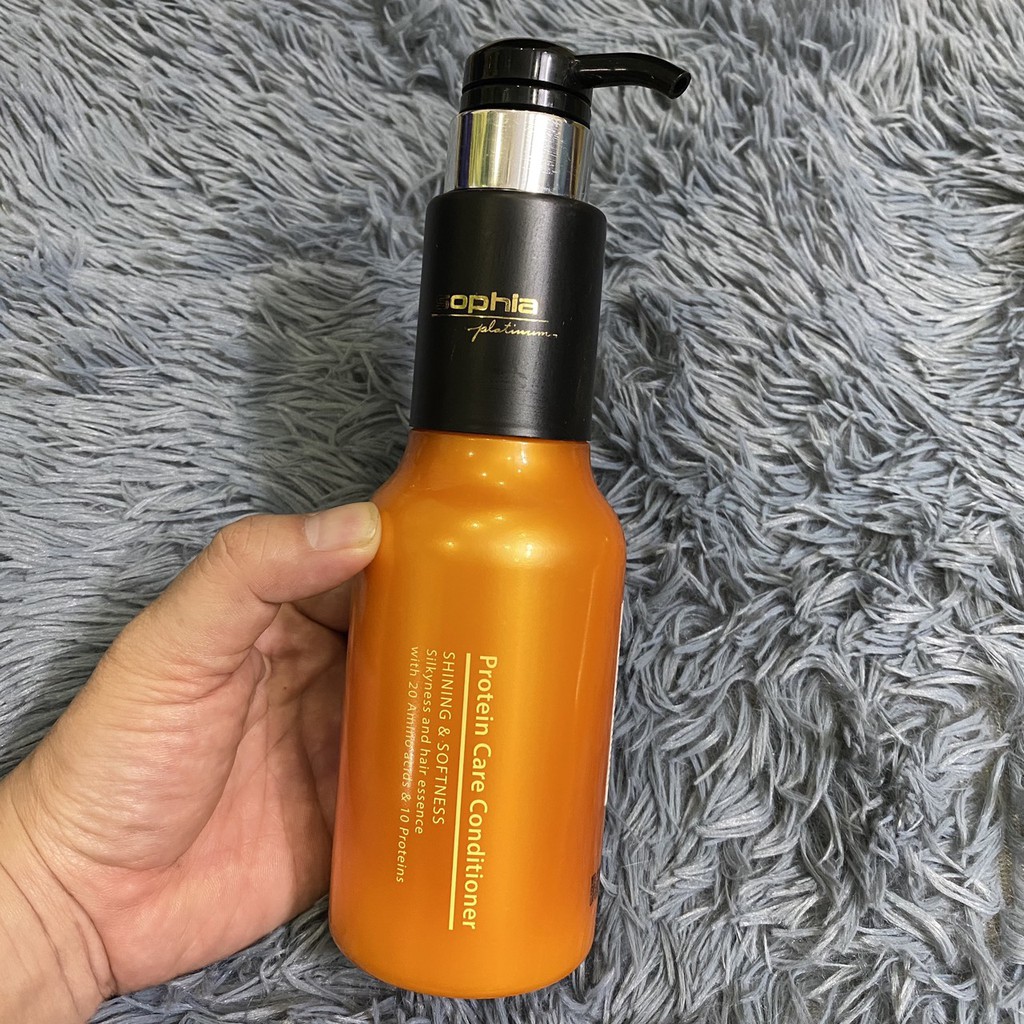 Dầu xả siêu dưỡng tóc Protein Care Sophia Platinum Conditioner 500ml