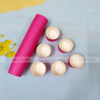 Cup giấy cứng làm bánh cupcake, muffin 7cm