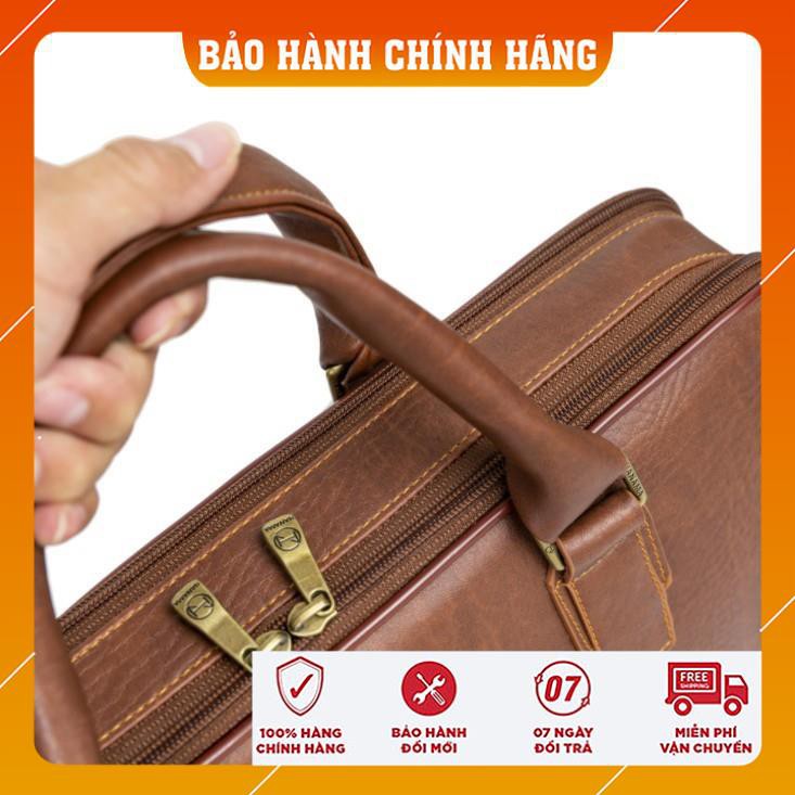 [Có phiếu bảo hành da]Túi xách công sở - Cặp laptop -  Dala 5 chống nước cao cấp  - Cặp da | BigBuy360 - bigbuy360.vn