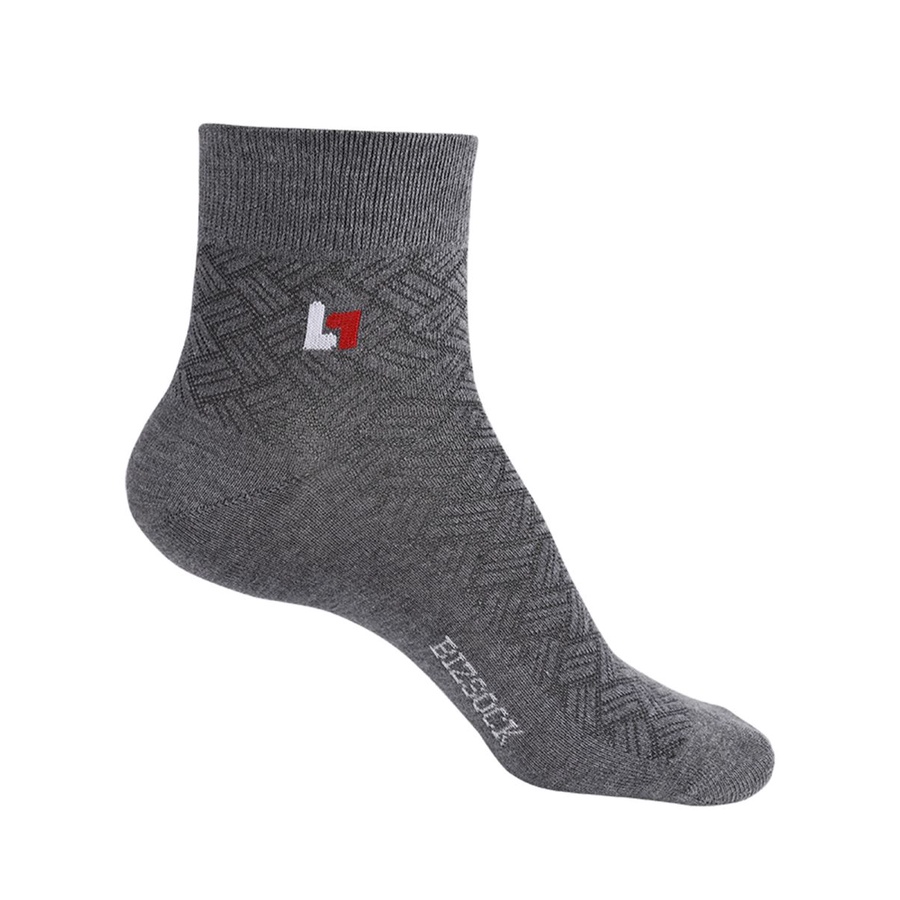 Tất nam công sở Bizsock chất liệu cotton co giãn 4 chiều, thấm hút mồ hôi - BZS004