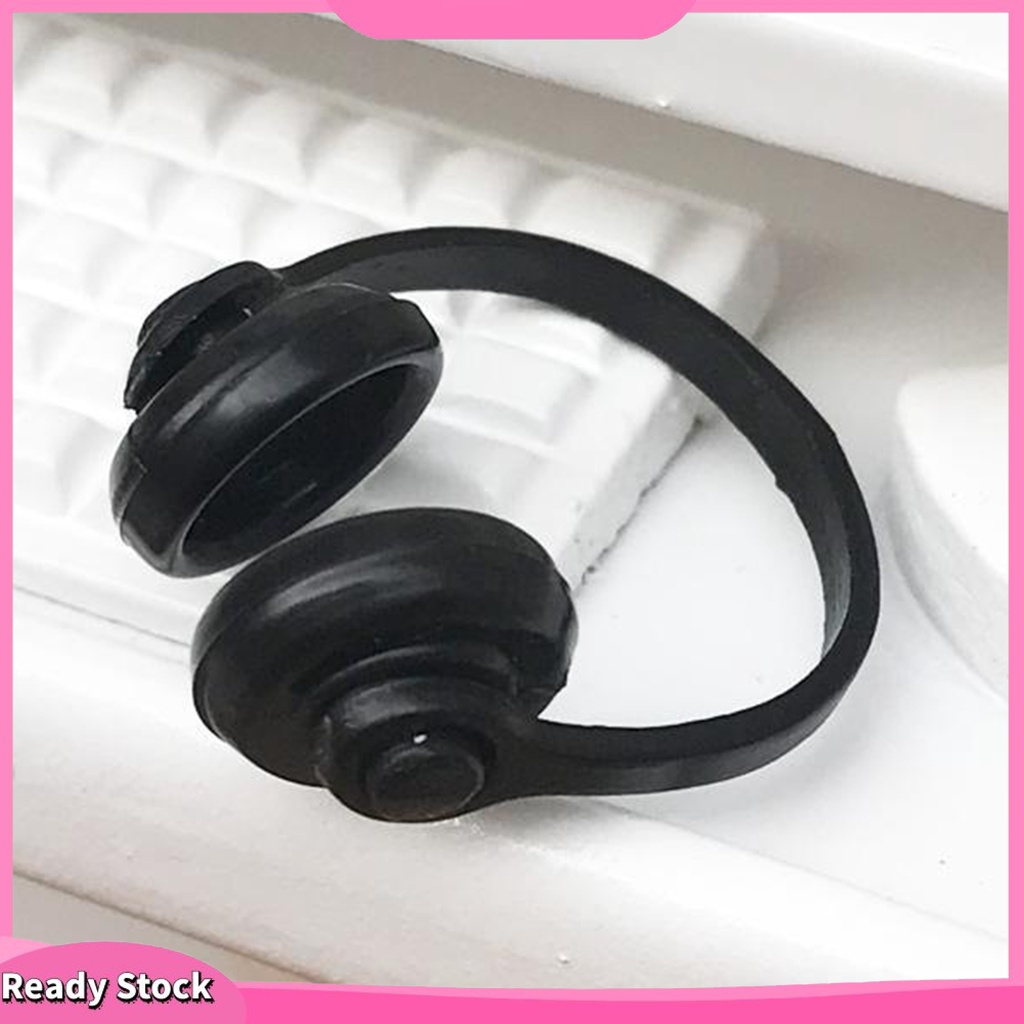 Wis| Mô Hình Tai Nghe Mini Dễ Thương Trang Trí Nhà Búp Bê Tỉ Lệ 1/12