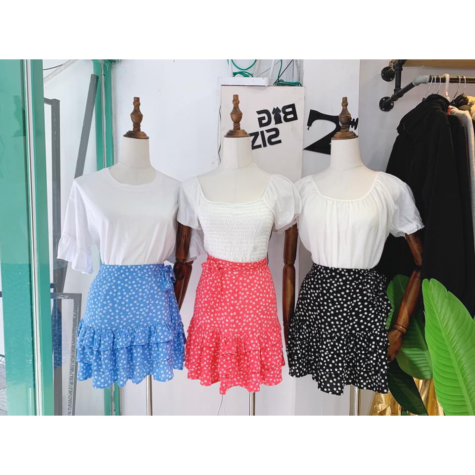 Chân Váy Hoa Cúc Nhỏ BIGSIZE F21 V2