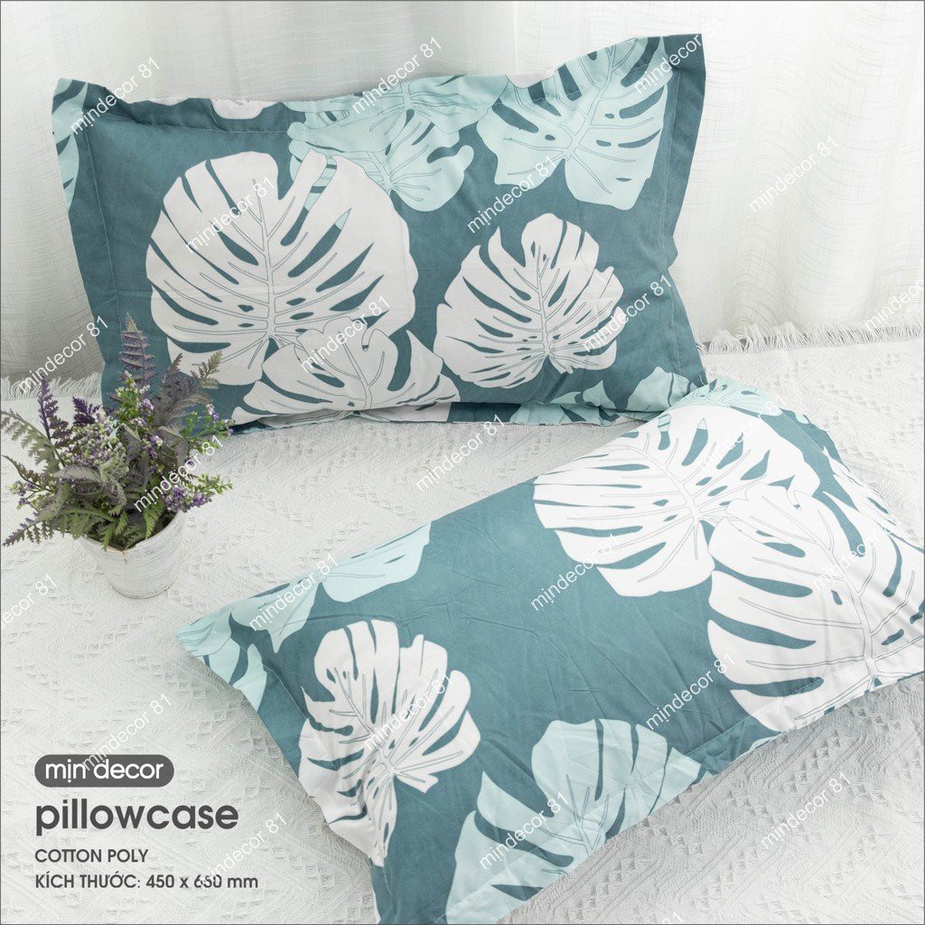 Vỏ gối nằm cotton 3D mềm mại, áo gối nằm cotton poly nhiều họa tiết | BigBuy360 - bigbuy360.vn