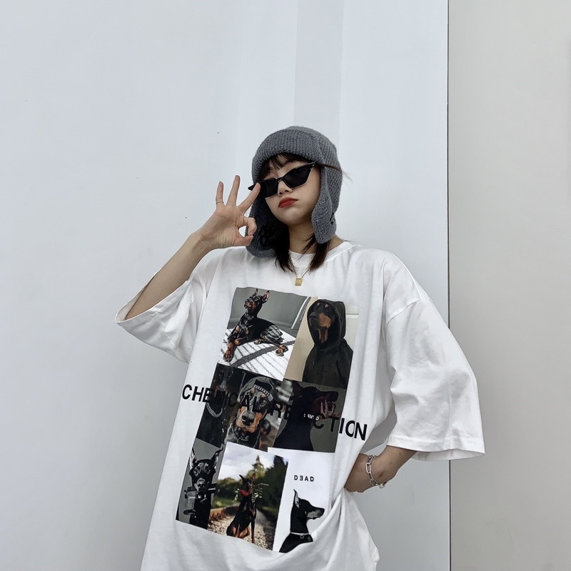 Áo phông LIFE CYCLE OF DOG trắng