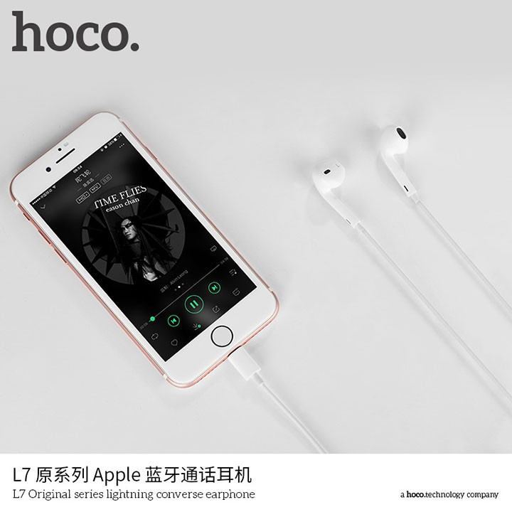 Tai nghe bluetooth Hoco L7 - Cổng Iphone 7