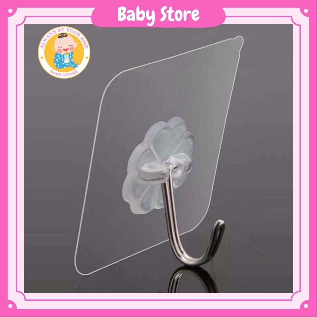 [HCM] Móc Dán Tường Siêu Dính - Móc Dán Tường Chịu Lực
