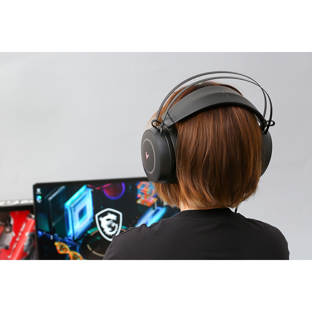 Tai nghe chụp tai Gaming Rapoo VH160 RGB LED