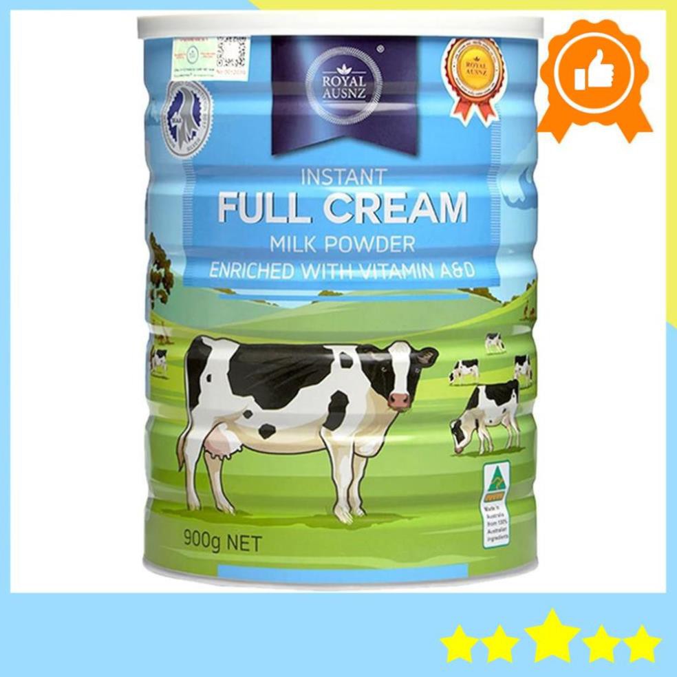 Sữa Hoàng Gia Úc Royal Ausnz Full Cream 900g Dành Cho Bé Từ 3 Tuổi Trở Lên | AN BABY|
